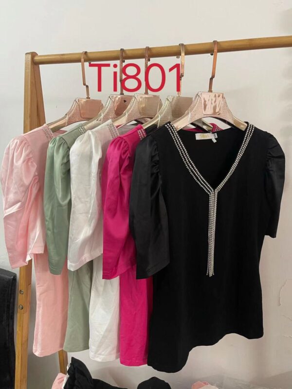 Blusa manga corta Ti801
