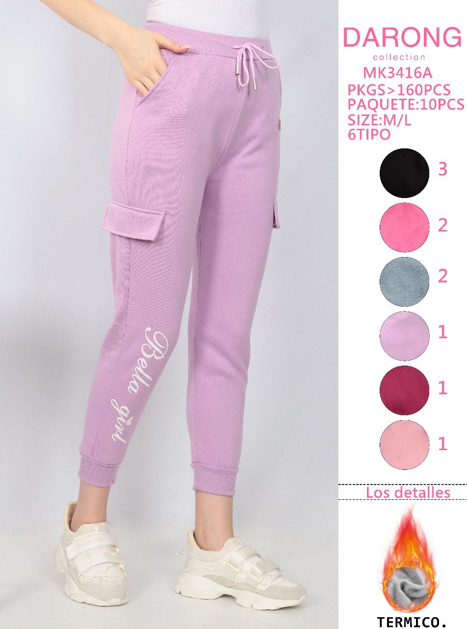 Pants tipo jogger MK3416A