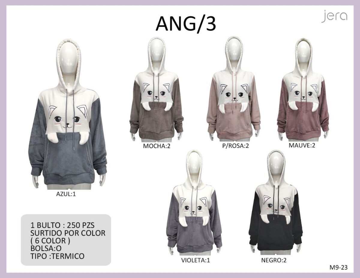 Sudadera gato ANG/3