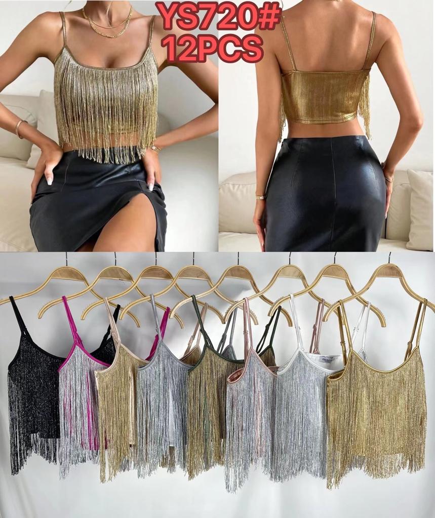 Corset con flequillos YS720